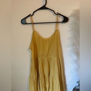 Altar’d state yellow sun dress size M